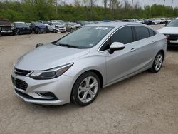 Salvage cars for sale at Bridgeton, MO auction: 2017 Chevrolet Cruze Premier