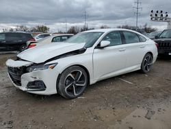 Salvage cars for sale from Copart Columbus, OH: 2020 Honda Accord Sport
