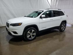 Salvage cars for sale at Central Square, NY auction: 2021 Jeep Cherokee Limited