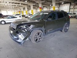 Salvage cars for sale at Woodburn, OR auction: 2016 Jeep Cherokee Latitude