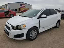 Salvage cars for sale at Amarillo, TX auction: 2015 Chevrolet Sonic LT