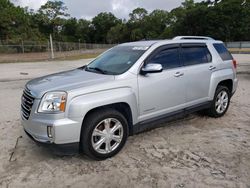 Salvage cars for sale from Copart Fort Pierce, FL: 2016 GMC Terrain SLT