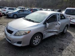 Salvage cars for sale from Copart Marlboro, NY: 2010 Toyota Corolla Base