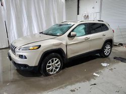 Salvage cars for sale from Copart Albany, NY: 2015 Jeep Cherokee Latitude