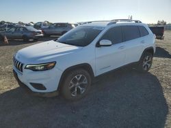 Salvage cars for sale from Copart Antelope, CA: 2019 Jeep Cherokee Latitude