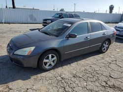 Salvage cars for sale from Copart Van Nuys, CA: 2005 Honda Accord EX