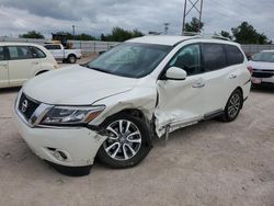 Salvage cars for sale at Oklahoma City, OK auction: 2016 Nissan Pathfinder S