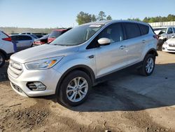 Salvage cars for sale at Harleyville, SC auction: 2019 Ford Escape SE