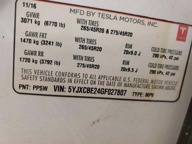 2016 Tesla Model X