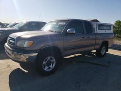 Salvage cars for sale at Grand Prairie, TX auction: 2002 Toyota Tundra Access Cab