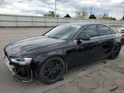 Salvage cars for sale from Copart Littleton, CO: 2013 Audi A4 Premium Plus