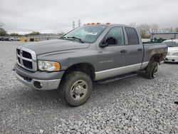 Salvage cars for sale at Barberton, OH auction: 2005 Dodge RAM 2500 ST