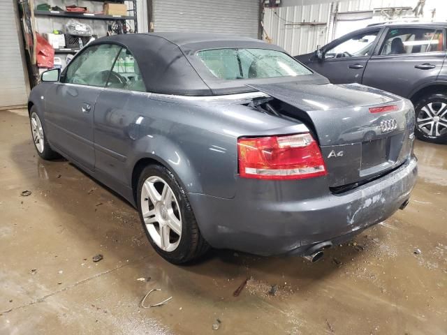 2007 Audi A4 2.0T Cabriolet Quattro