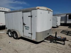 Salvage trucks for sale at Houston, TX auction: 2008 Wildwood Cargo Trailer