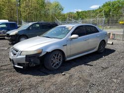 Salvage cars for sale at Finksburg, MD auction: 2007 Acura TL Type S