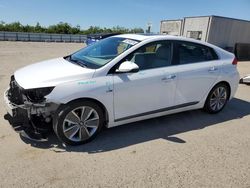 Hyundai Ioniq Limited salvage cars for sale: 2018 Hyundai Ioniq Limited