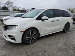 Salvage cars for sale from Copart Walton, KY: 2018 Honda Odyssey Elite
