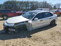 Salvage cars for sale at North Billerica, MA auction: 2024 BMW 740 XI