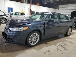 Salvage cars for sale at Blaine, MN auction: 2020 Ford Fusion SE