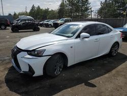 Salvage cars for sale from Copart Denver, CO: 2017 Lexus IS 300