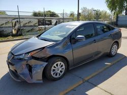 Salvage cars for sale at Sacramento, CA auction: 2021 Toyota Prius Special Edition