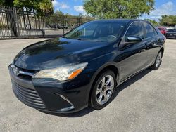 Salvage cars for sale from Copart Opa Locka, FL: 2017 Toyota Camry LE