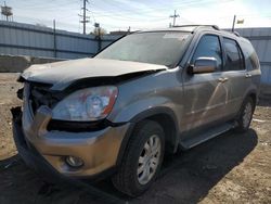 Salvage cars for sale at Chicago Heights, IL auction: 2006 Honda CR-V SE