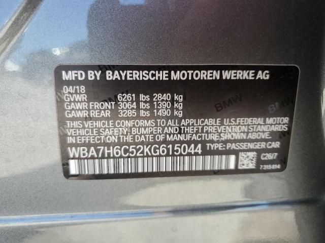 2019 BMW M760 XI