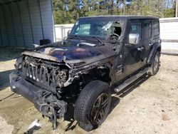 Salvage cars for sale from Copart Seaford, DE: 2019 Jeep Wrangler Unlimited Sahara