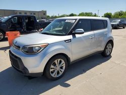 Salvage cars for sale at Wilmer, TX auction: 2015 KIA Soul +