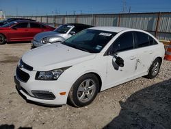 Salvage cars for sale from Copart Haslet, TX: 2015 Chevrolet Cruze LT