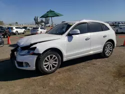 Salvage cars for sale at San Diego, CA auction: 2014 Audi Q5 Premium