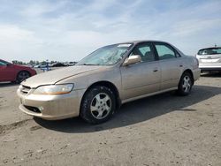 Salvage cars for sale from Copart Fredericksburg, VA: 2000 Honda Accord EX