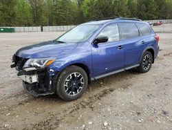 Salvage cars for sale at Gainesville, GA auction: 2020 Nissan Pathfinder SV