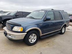 Salvage cars for sale at Grand Prairie, TX auction: 1998 Ford Expedition