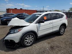 Salvage cars for sale at Homestead, FL auction: 2012 Honda CR-V EXL