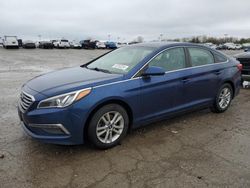 Salvage cars for sale at Indianapolis, IN auction: 2015 Hyundai Sonata SE