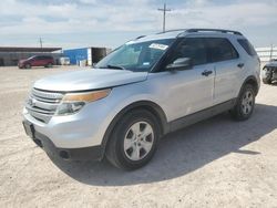 Salvage cars for sale at Andrews, TX auction: 2011 Ford Explorer