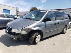 Salvage cars for sale at Hayward, CA auction: 2002 Honda Odyssey LX