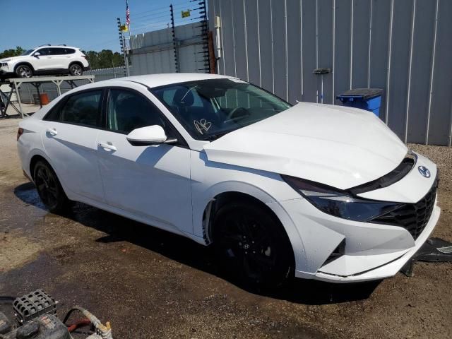 2023 Hyundai Elantra Blue