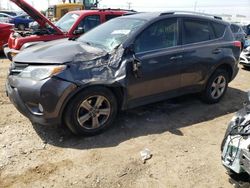 Salvage cars for sale at Elgin, IL auction: 2015 Toyota Rav4 XLE