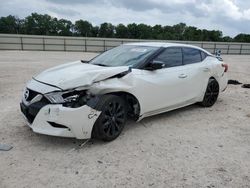 Salvage cars for sale at New Braunfels, TX auction: 2017 Nissan Maxima 3.5S