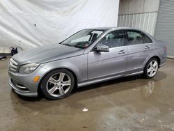 Salvage cars for sale from Copart Central Square, NY: 2011 Mercedes-Benz C 300 4matic