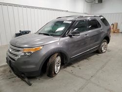 Ford Explorer salvage cars for sale: 2014 Ford Explorer XLT