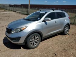 Salvage cars for sale at Rapid City, SD auction: 2015 KIA Sportage LX