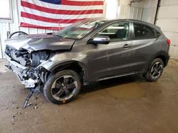 Vehiculos salvage en venta de Copart Lyman, ME: 2018 Honda HR-V EX