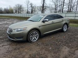 Salvage cars for sale at Central Square, NY auction: 2013 Ford Taurus Limited