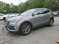 Salvage cars for sale at Austell, GA auction: 2018 Hyundai Santa FE Sport