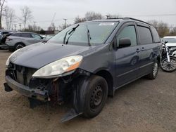 Salvage cars for sale at New Britain, CT auction: 2008 Toyota Sienna CE