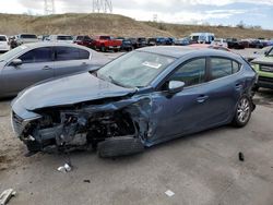 Salvage cars for sale from Copart Littleton, CO: 2015 Mazda 3 Grand Touring